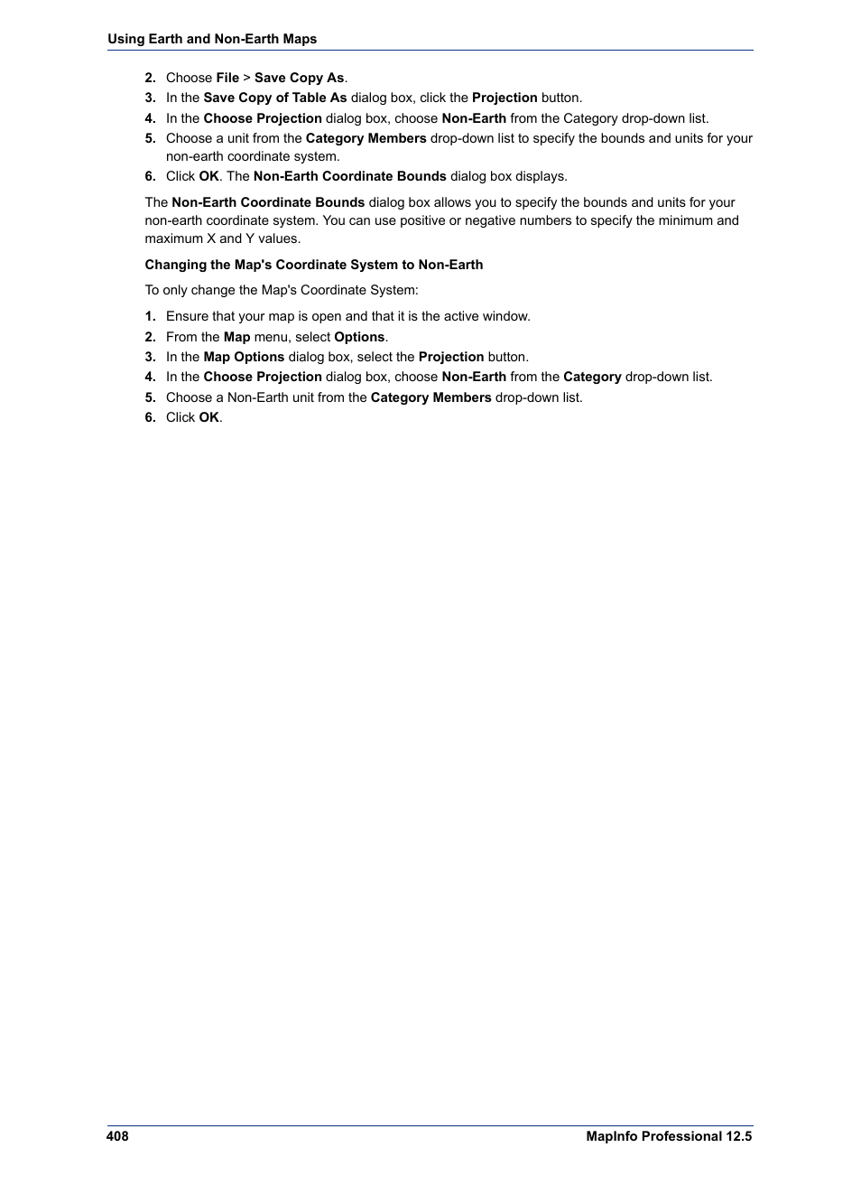 Pitney Bowes MapInfo Professional User Manual | Page 408 / 540
