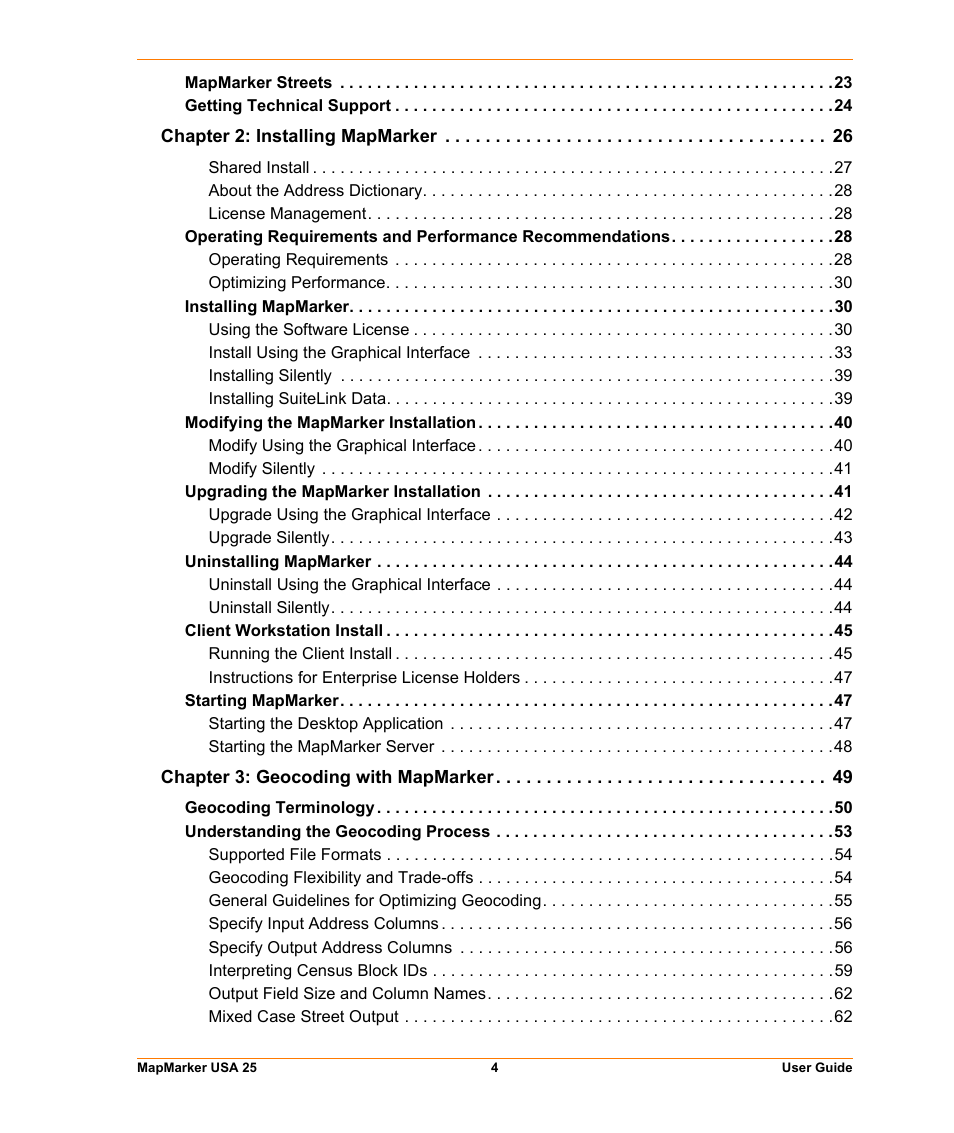 Pitney Bowes MapMarker USA User Manual | Page 4 / 334
