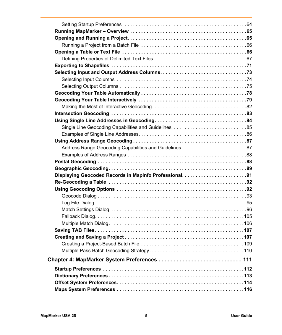 Pitney Bowes MapMarker USA User Manual | Page 5 / 334