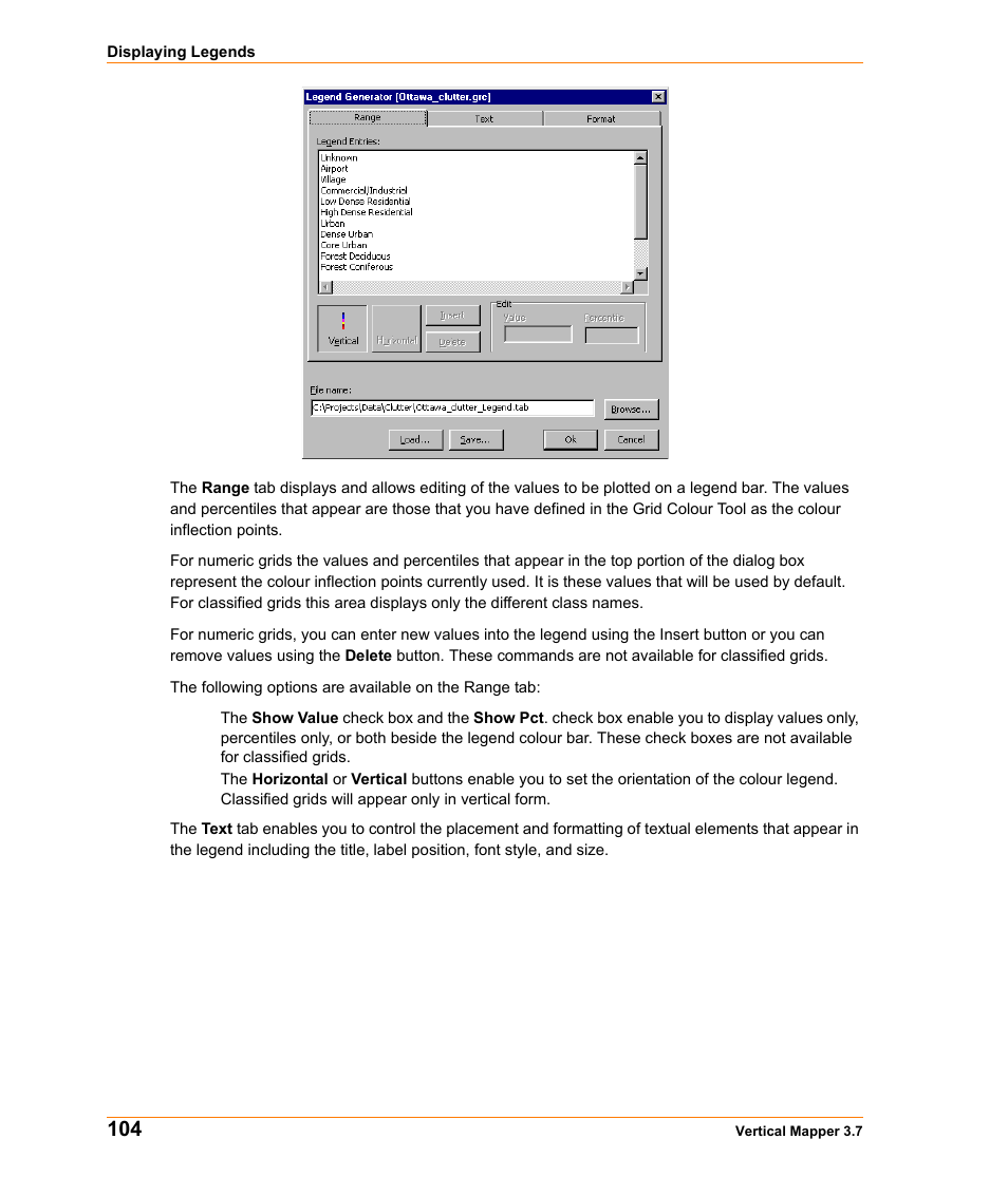 Pitney Bowes MapInfo Vertical Mapper User Manual | Page 106 / 213