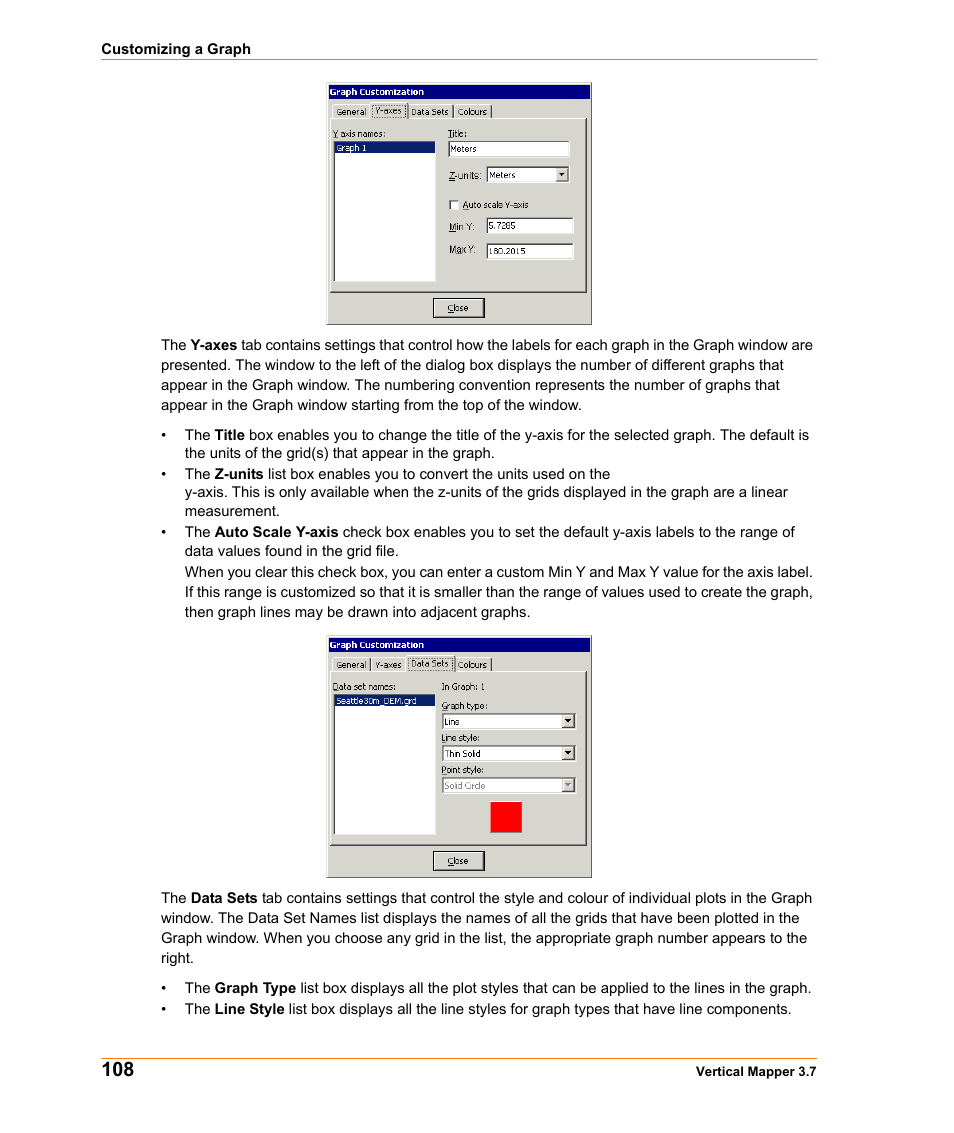 Pitney Bowes MapInfo Vertical Mapper User Manual | Page 110 / 213