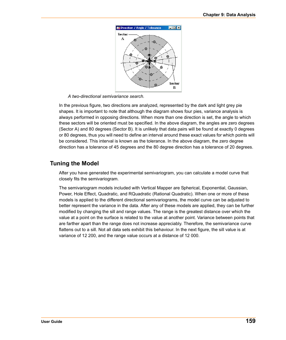 Tuning the model | Pitney Bowes MapInfo Vertical Mapper User Manual | Page 161 / 213