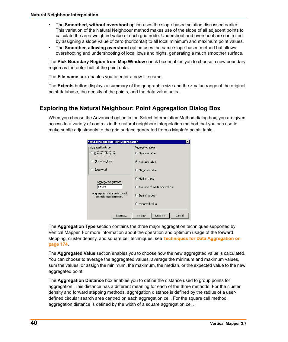 Pitney Bowes MapInfo Vertical Mapper User Manual | Page 42 / 213