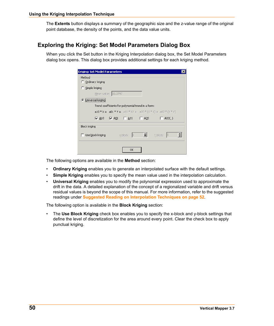 Pitney Bowes MapInfo Vertical Mapper User Manual | Page 52 / 213
