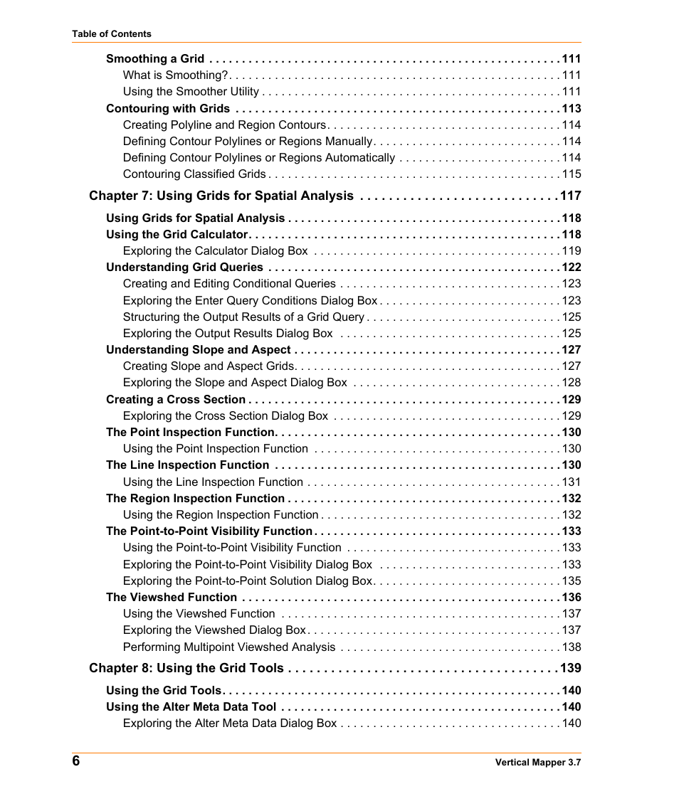 Pitney Bowes MapInfo Vertical Mapper User Manual | Page 6 / 213