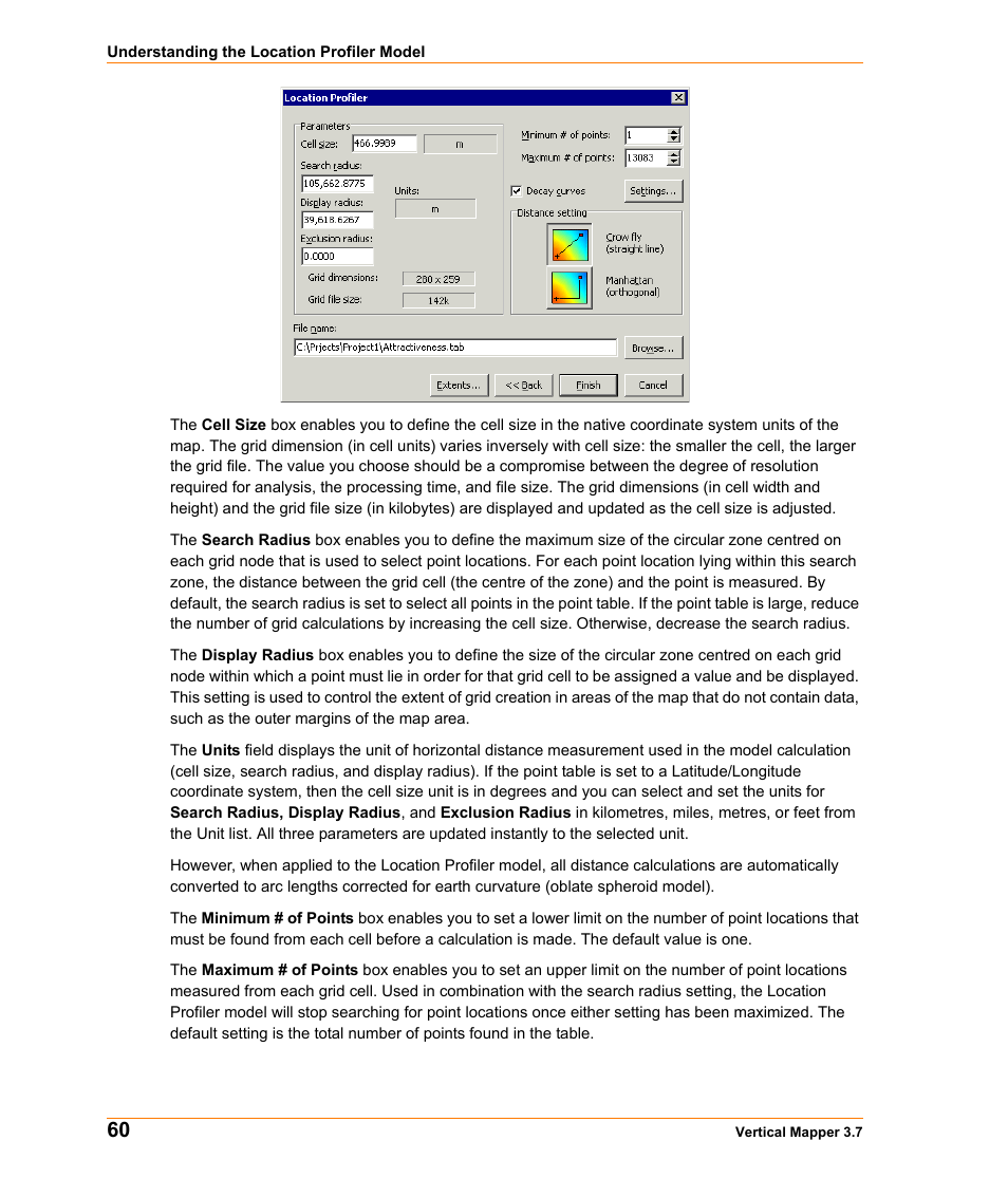 Pitney Bowes MapInfo Vertical Mapper User Manual | Page 62 / 213