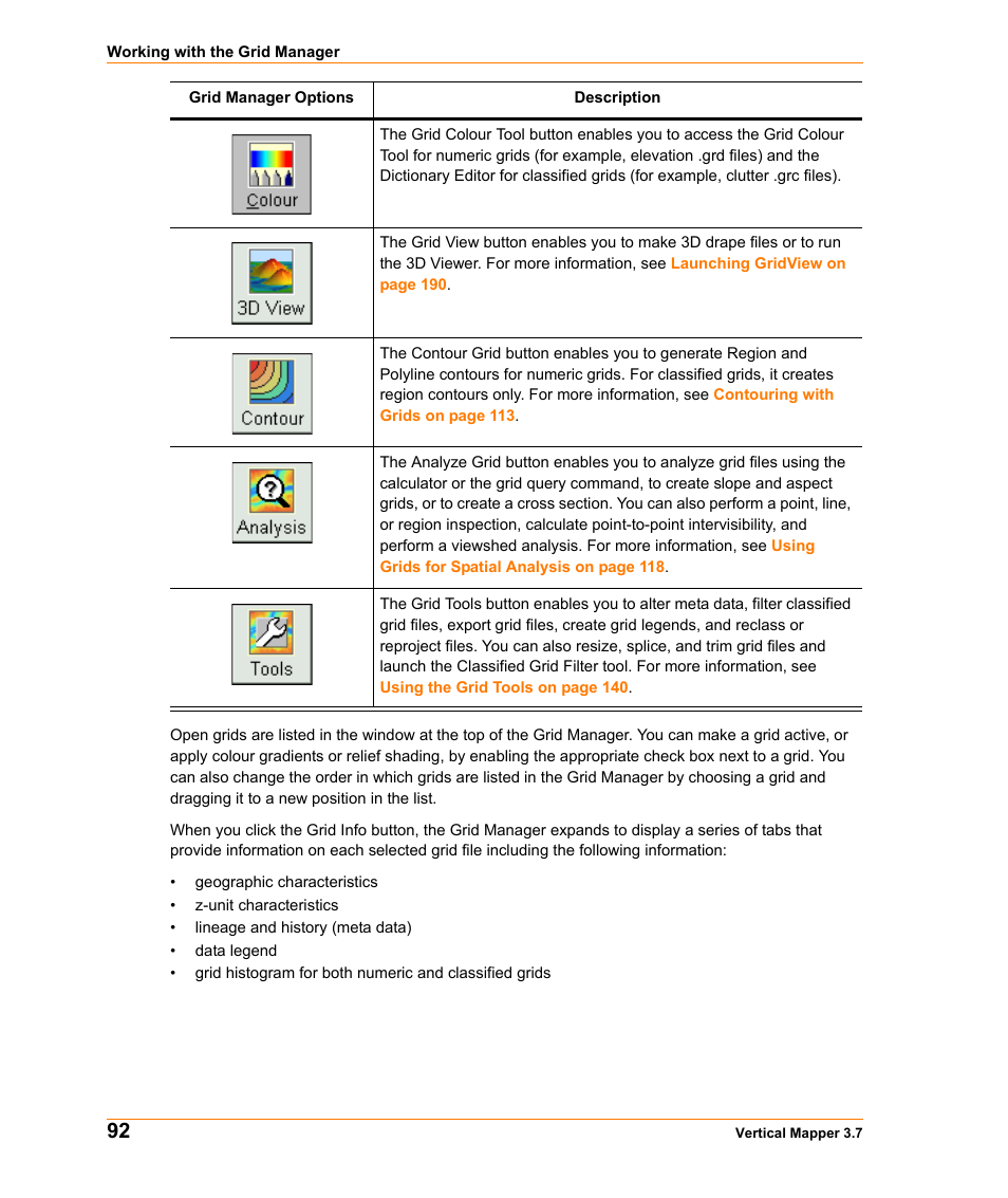Pitney Bowes MapInfo Vertical Mapper User Manual | Page 94 / 213