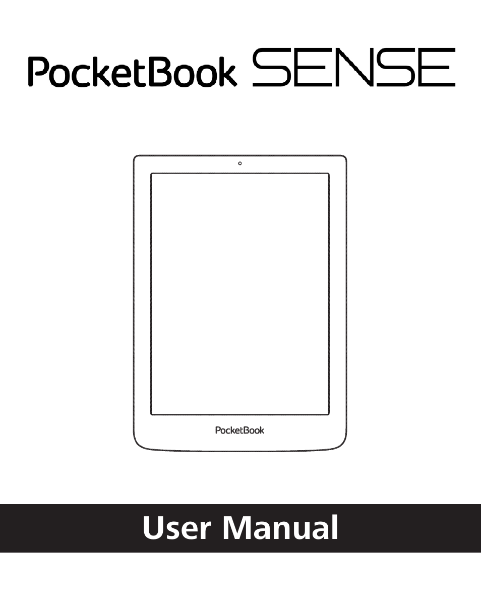 PocketBook Sense with KENZO cover User Manual | 93 pages