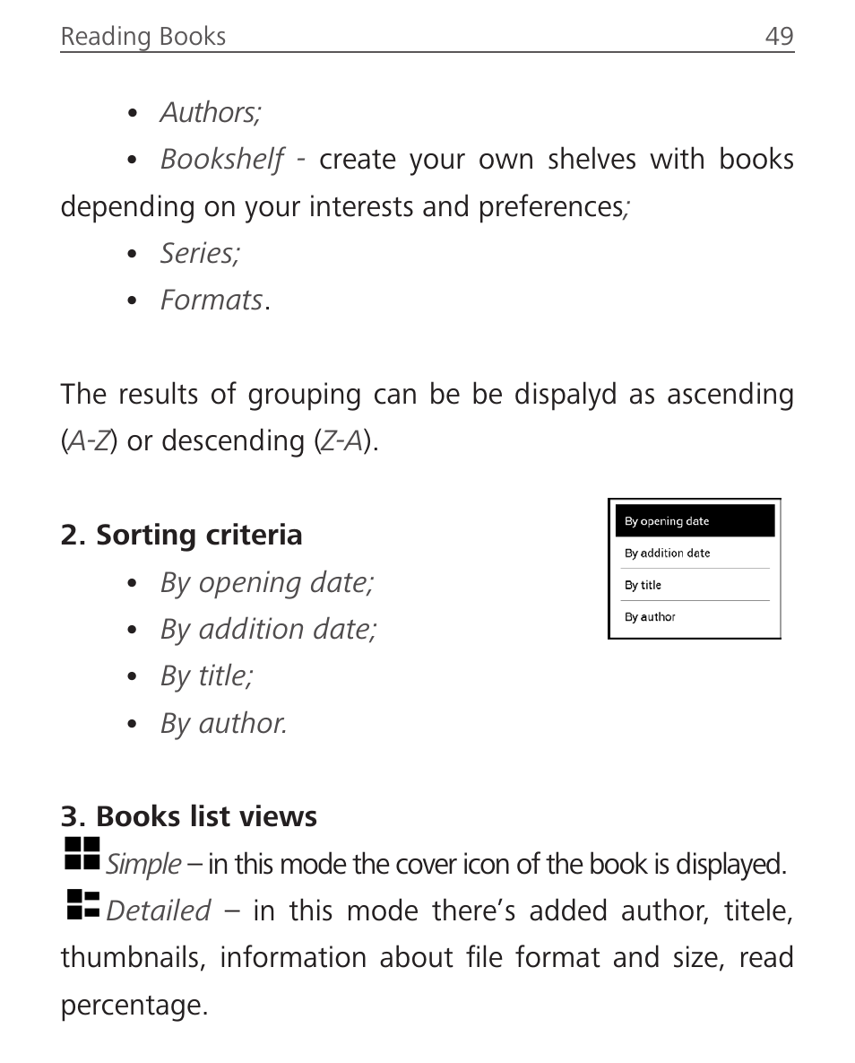 PocketBook InkPad User Manual | Page 49 / 96