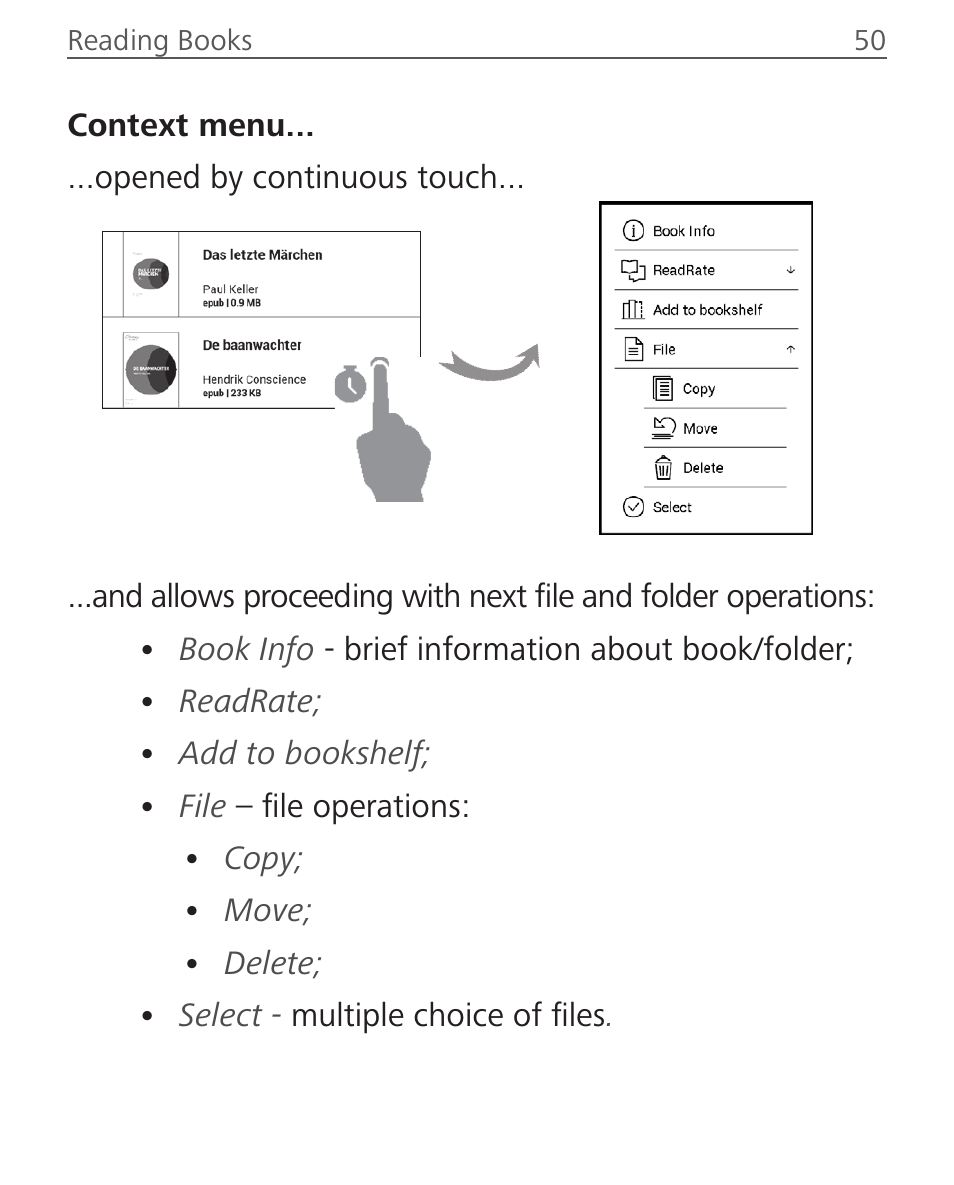 PocketBook InkPad User Manual | Page 50 / 96