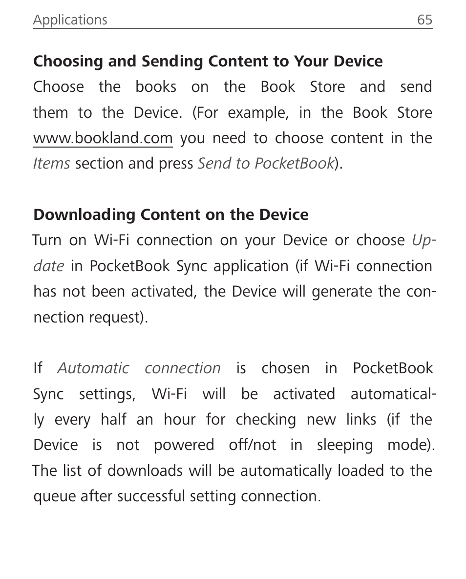 PocketBook InkPad User Manual | Page 65 / 96