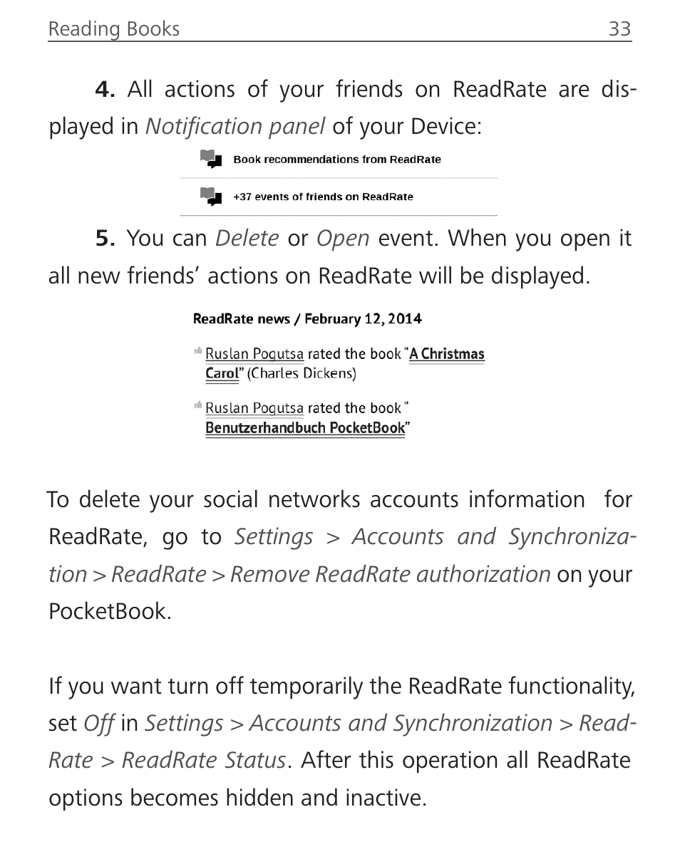 PocketBook Ultra User Manual | Page 33 / 102