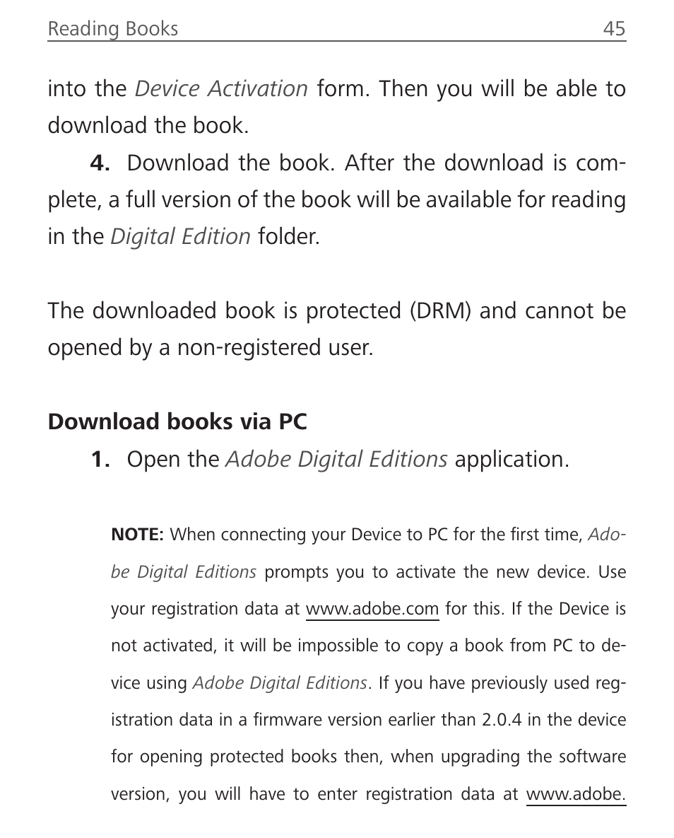 PocketBook Ultra User Manual | Page 45 / 102