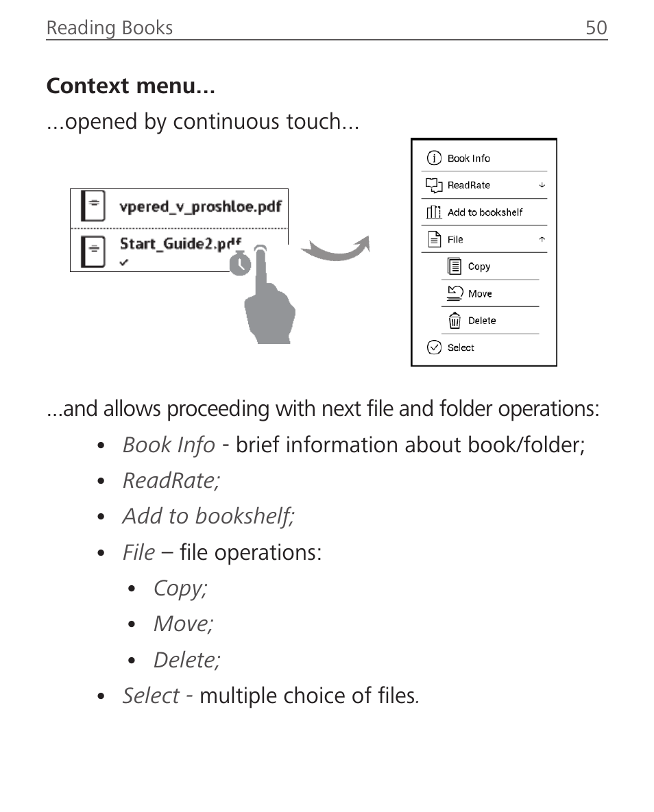PocketBook Ultra User Manual | Page 50 / 102