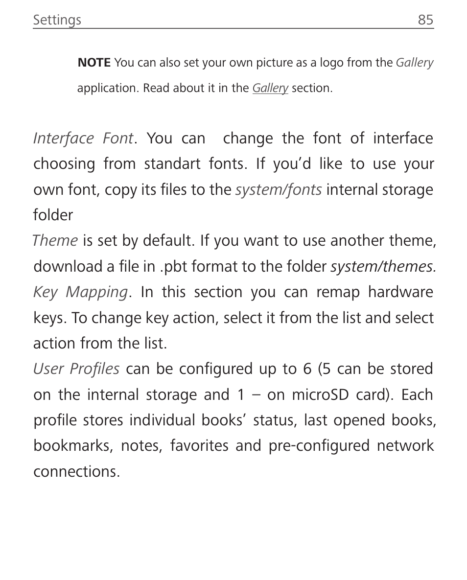 PocketBook Ultra User Manual | Page 85 / 102