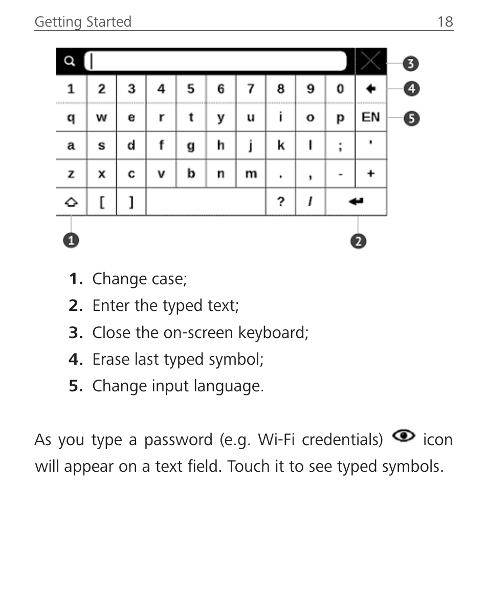 PocketBook Aqua User Manual | Page 18 / 91