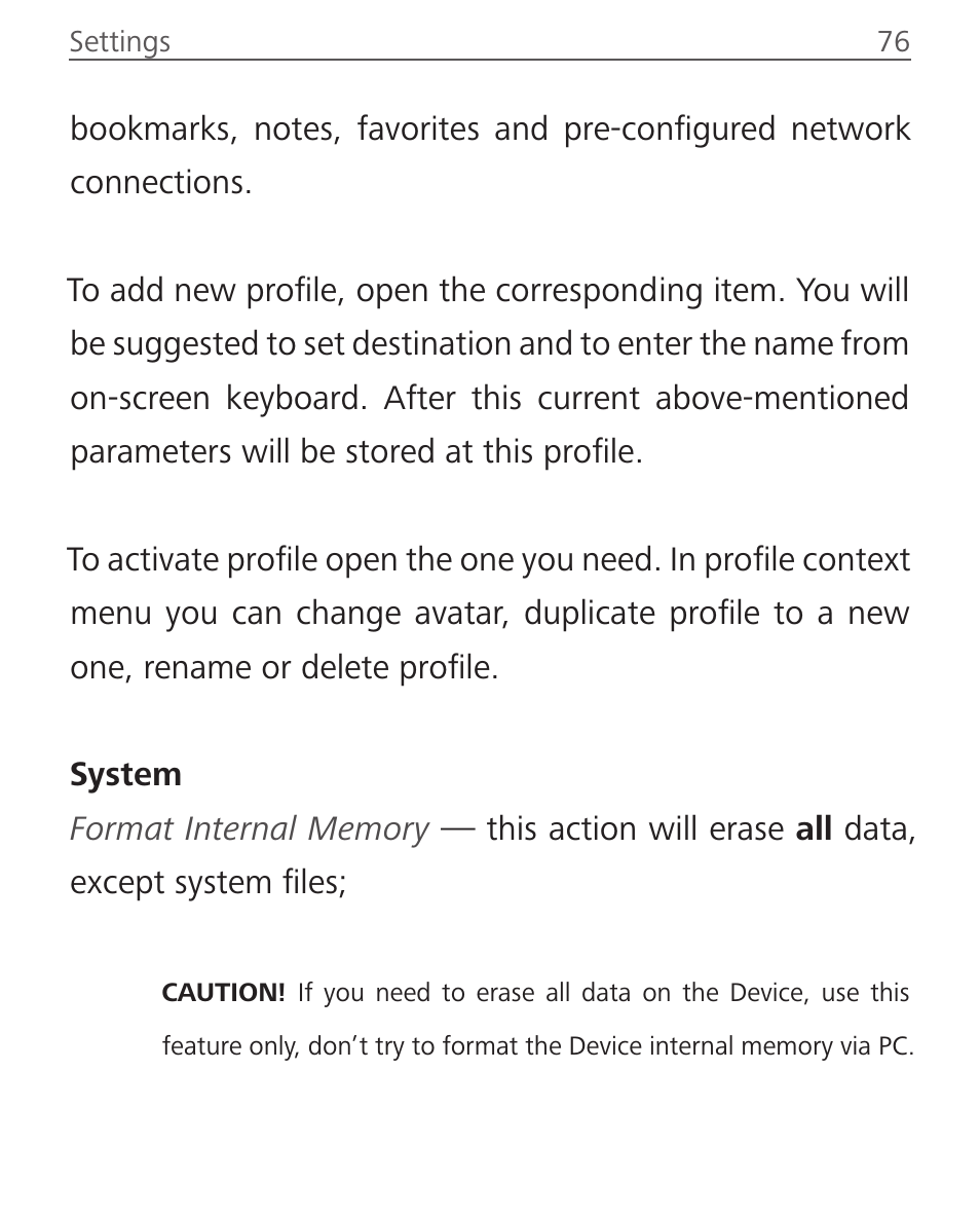 PocketBook Aqua User Manual | Page 76 / 91