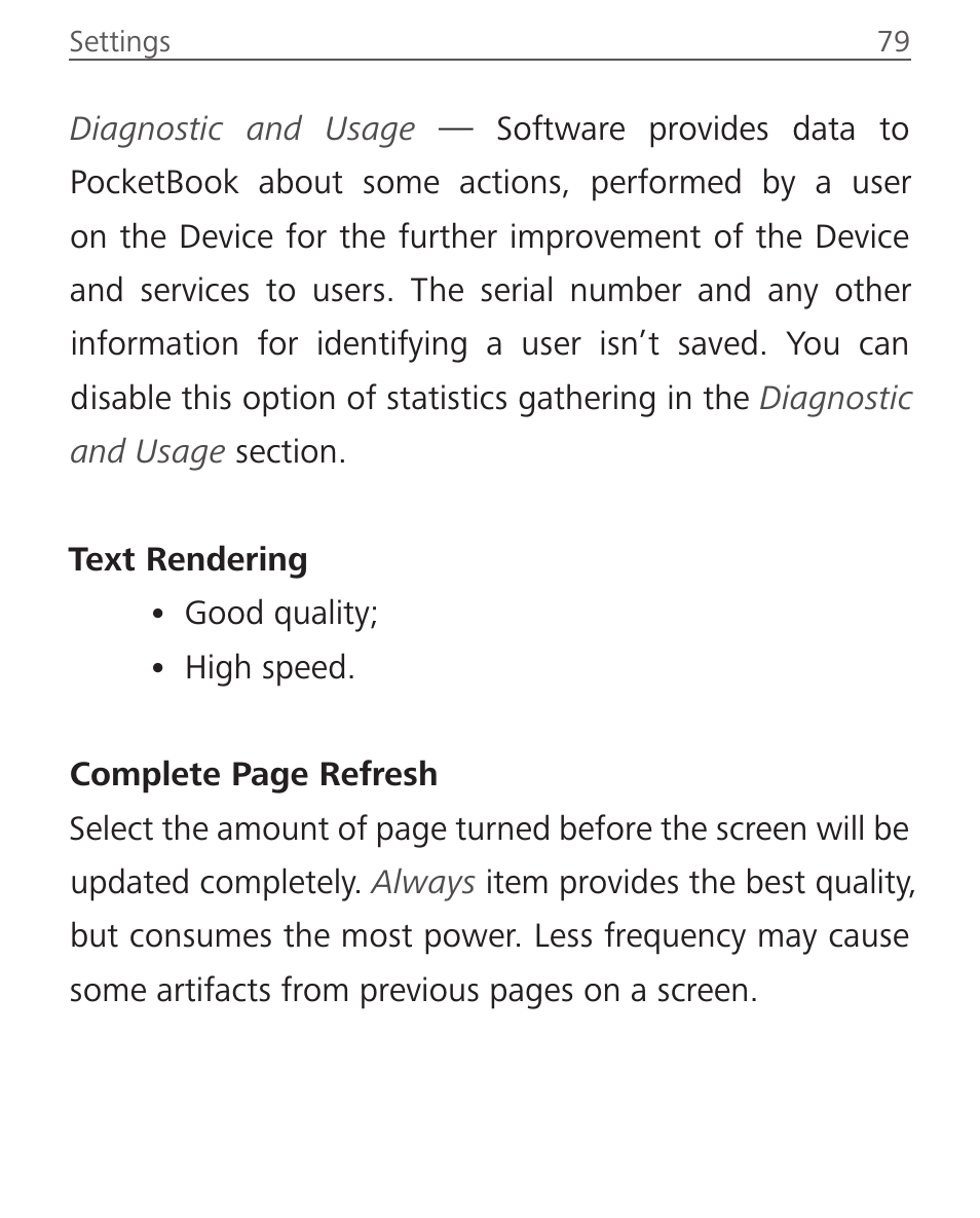 PocketBook Aqua User Manual | Page 79 / 91