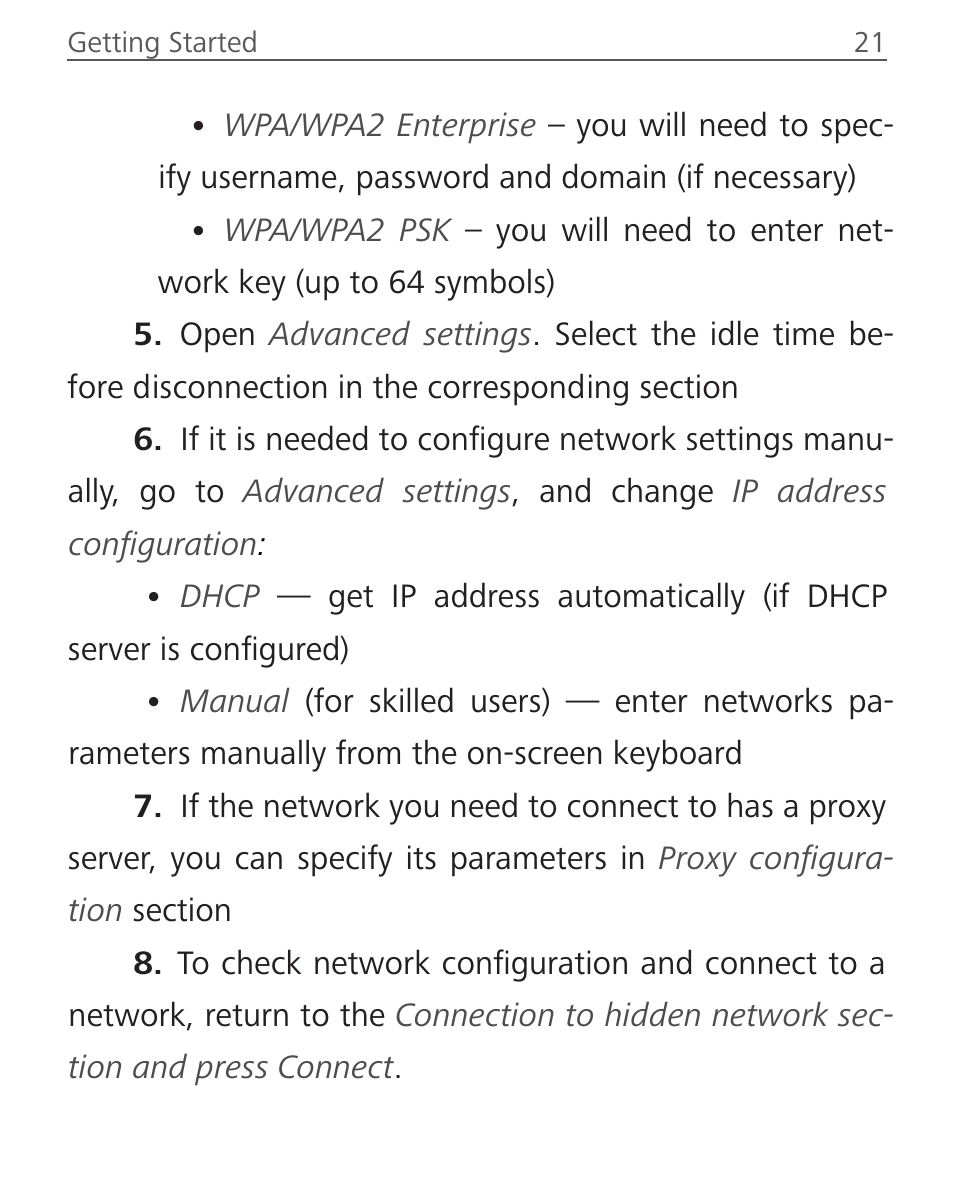 PocketBook Touch Lux 2 User Manual | Page 21 / 95