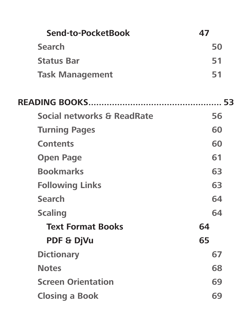 PocketBook Touch Lux 2 User Manual | Page 4 / 95
