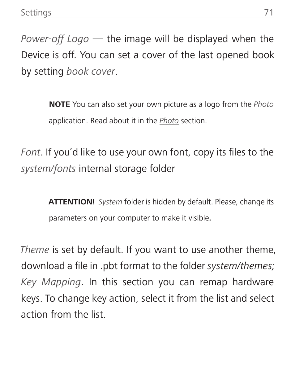 PocketBook Touch Lux 2 User Manual | Page 71 / 95