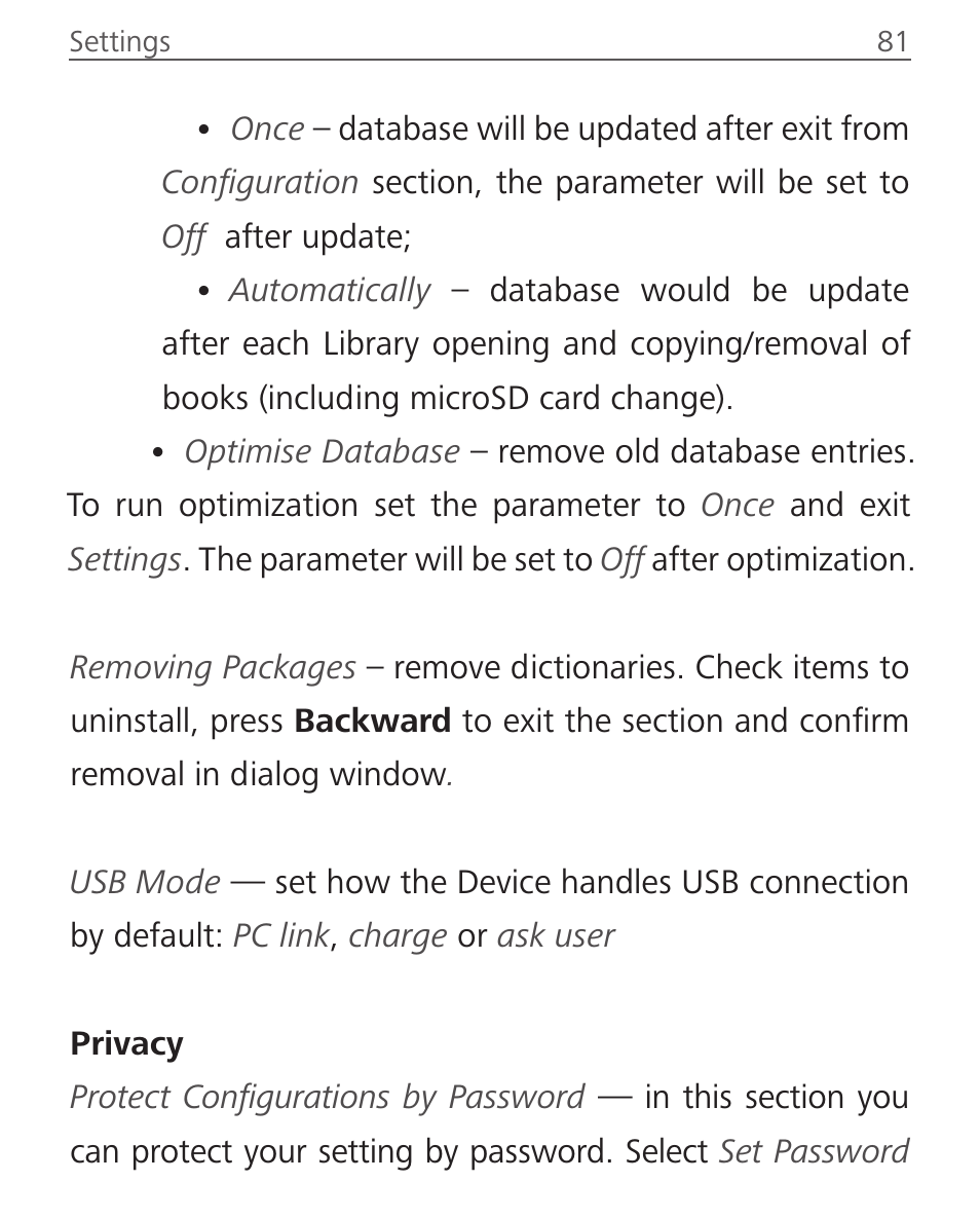 PocketBook Touch Lux 2 User Manual | Page 81 / 95