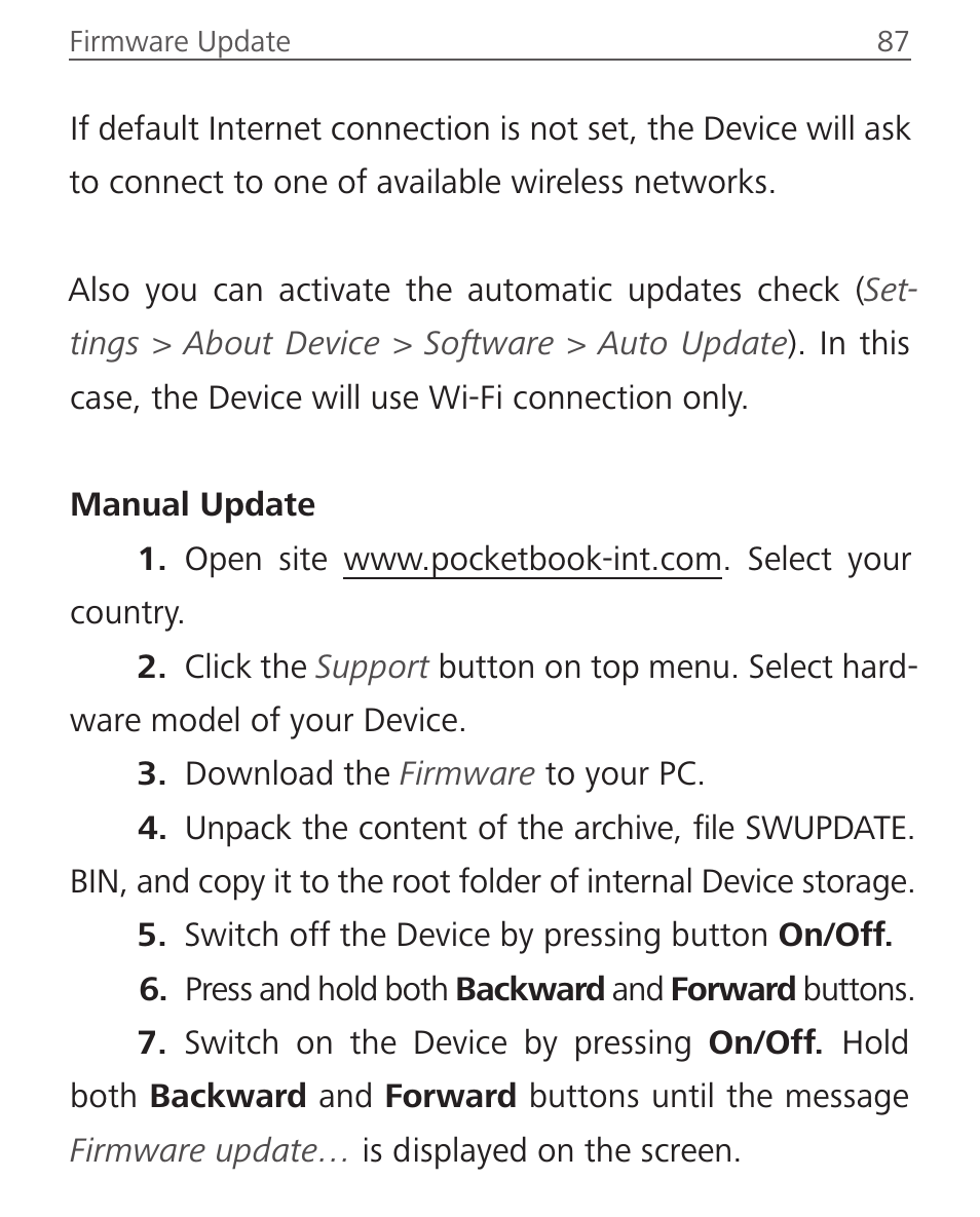 PocketBook Touch Lux 2 User Manual | Page 87 / 95