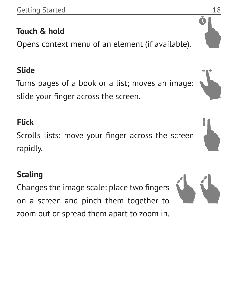 PocketBook Touch User Manual | Page 18 / 101
