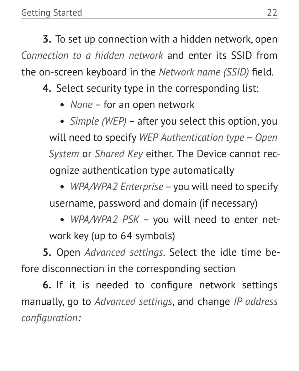 PocketBook Touch User Manual | Page 22 / 101