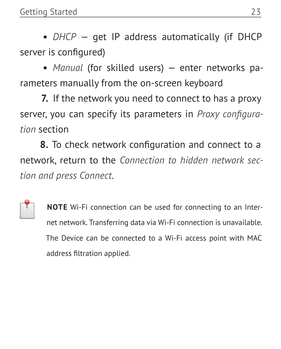 PocketBook Touch User Manual | Page 23 / 101