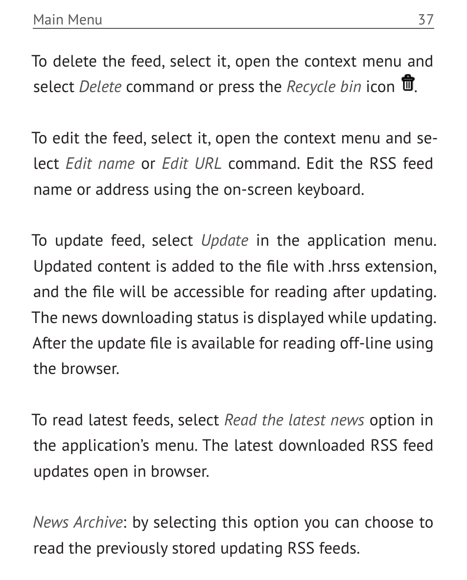 PocketBook Touch User Manual | Page 37 / 101