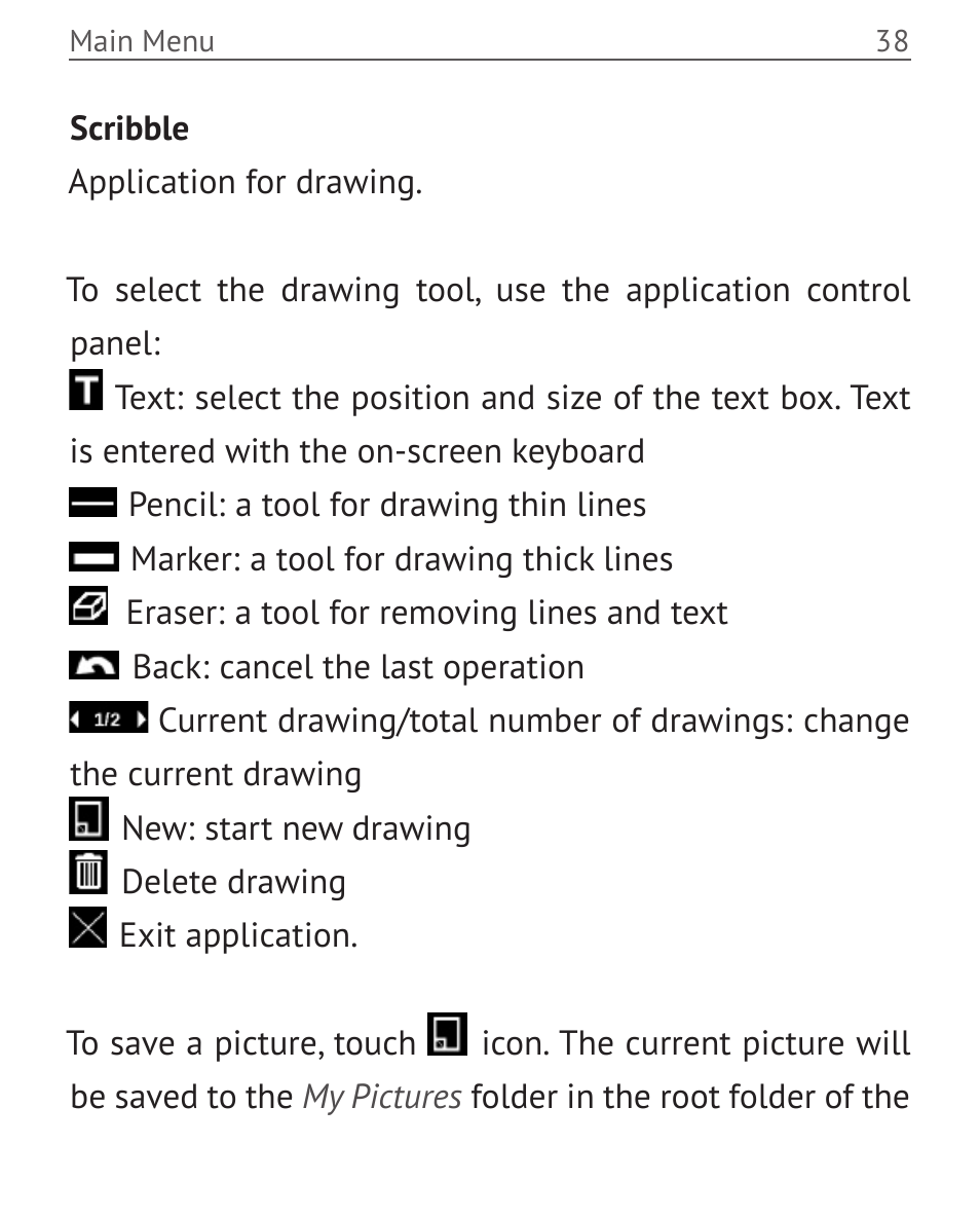 PocketBook Touch User Manual | Page 38 / 101
