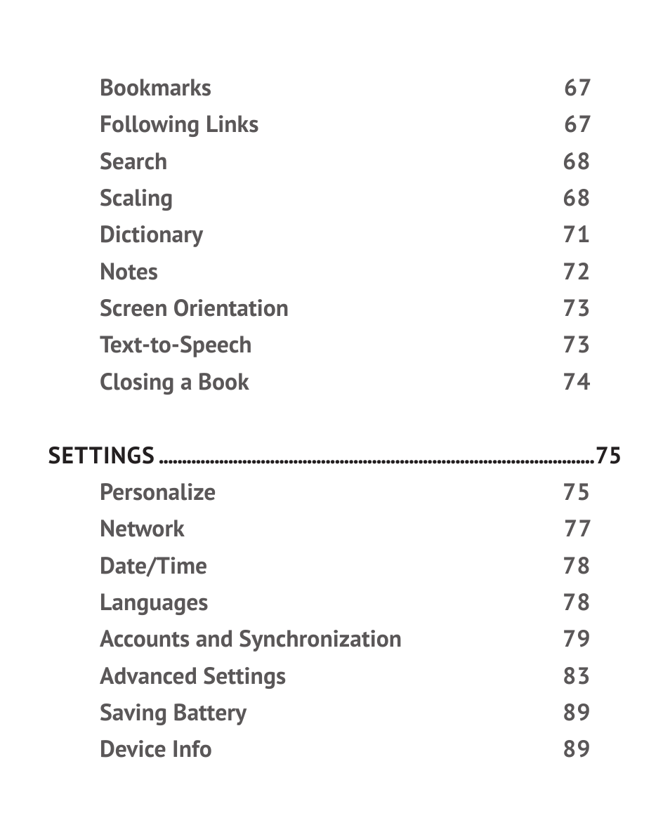 PocketBook Touch User Manual | Page 4 / 101