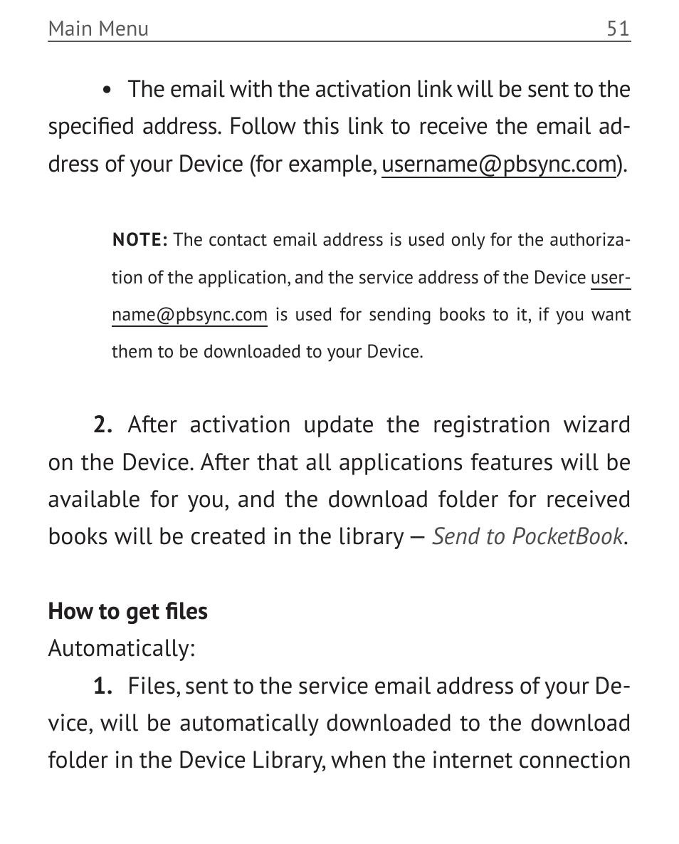 PocketBook Touch User Manual | Page 51 / 101