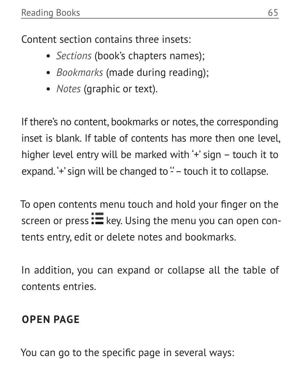 PocketBook Touch User Manual | Page 65 / 101