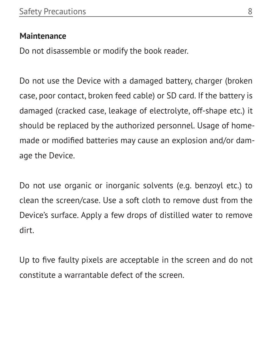 PocketBook Touch User Manual | Page 8 / 101