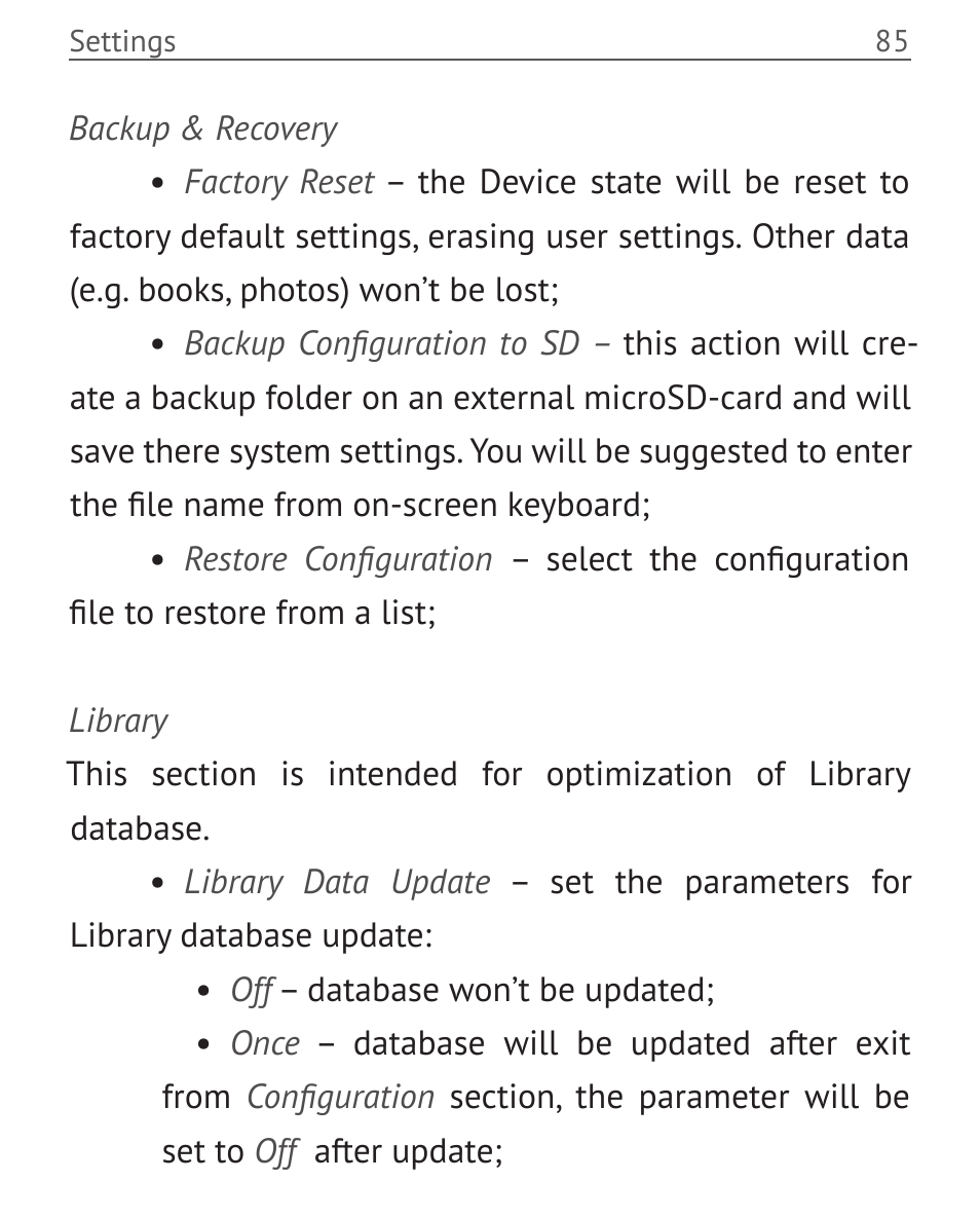 PocketBook Touch User Manual | Page 85 / 101