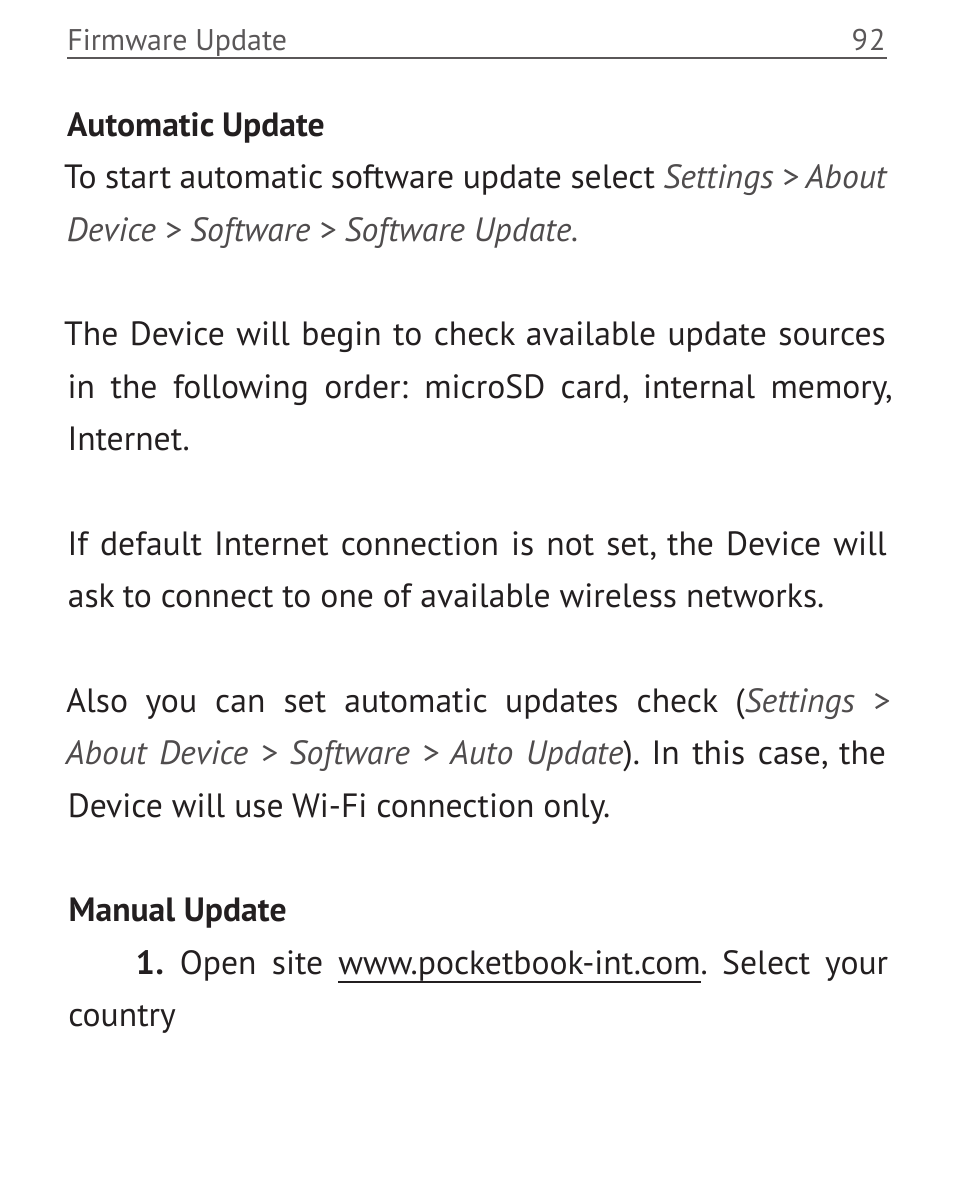 PocketBook Touch User Manual | Page 92 / 101