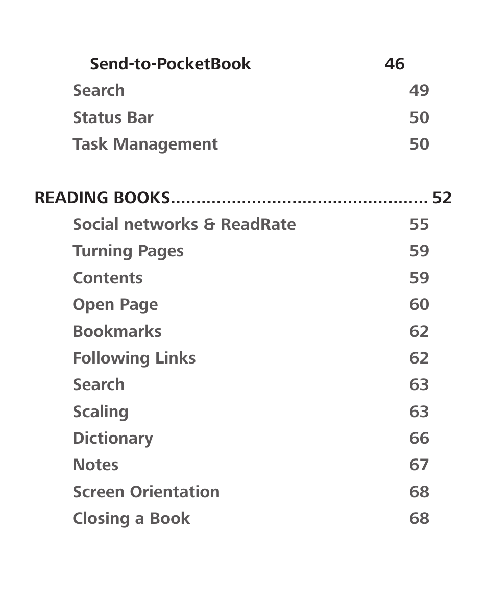 PocketBook Basic Touch User Manual | Page 4 / 93