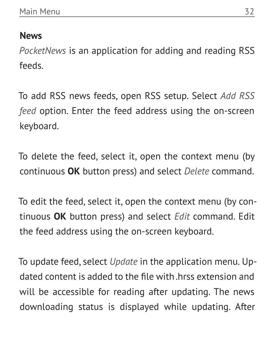 News, News 32 | PocketBook Mini User Manual | Page 32 / 68