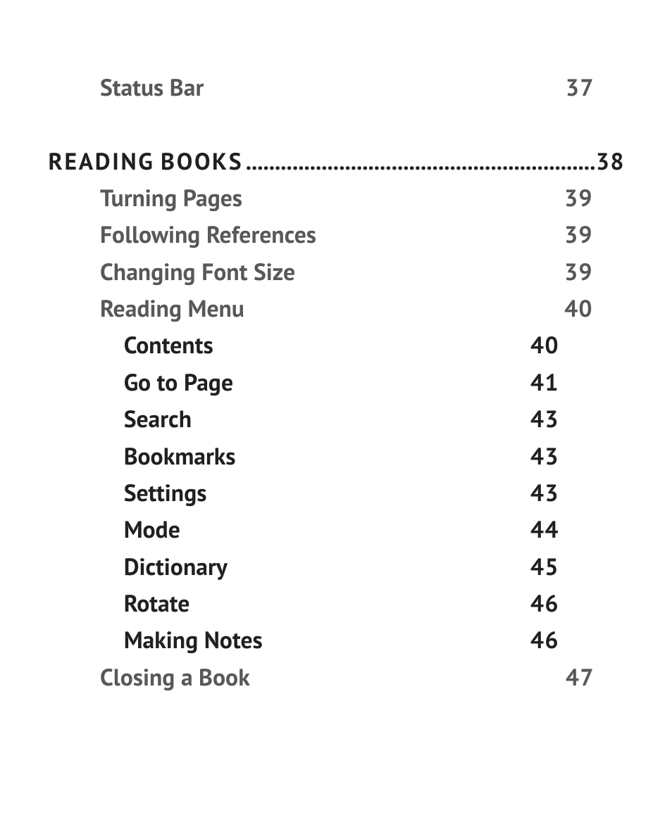 PocketBook Mini User Manual | Page 4 / 68