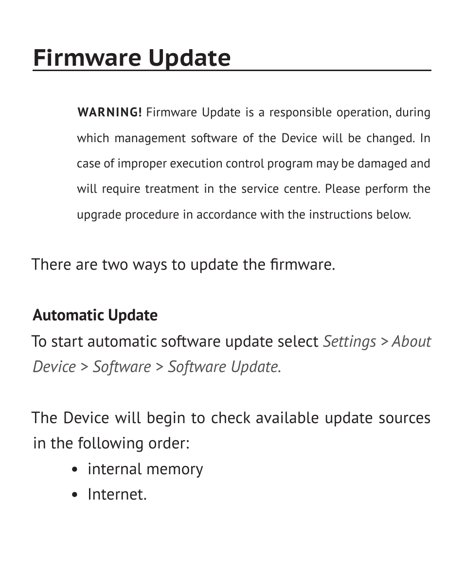 Firmware update | PocketBook Mini User Manual | Page 59 / 68