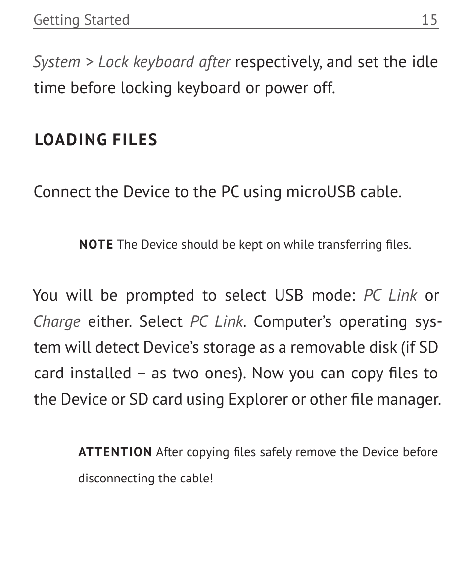 Loading files | PocketBook Color Lux User Manual | Page 16 / 89