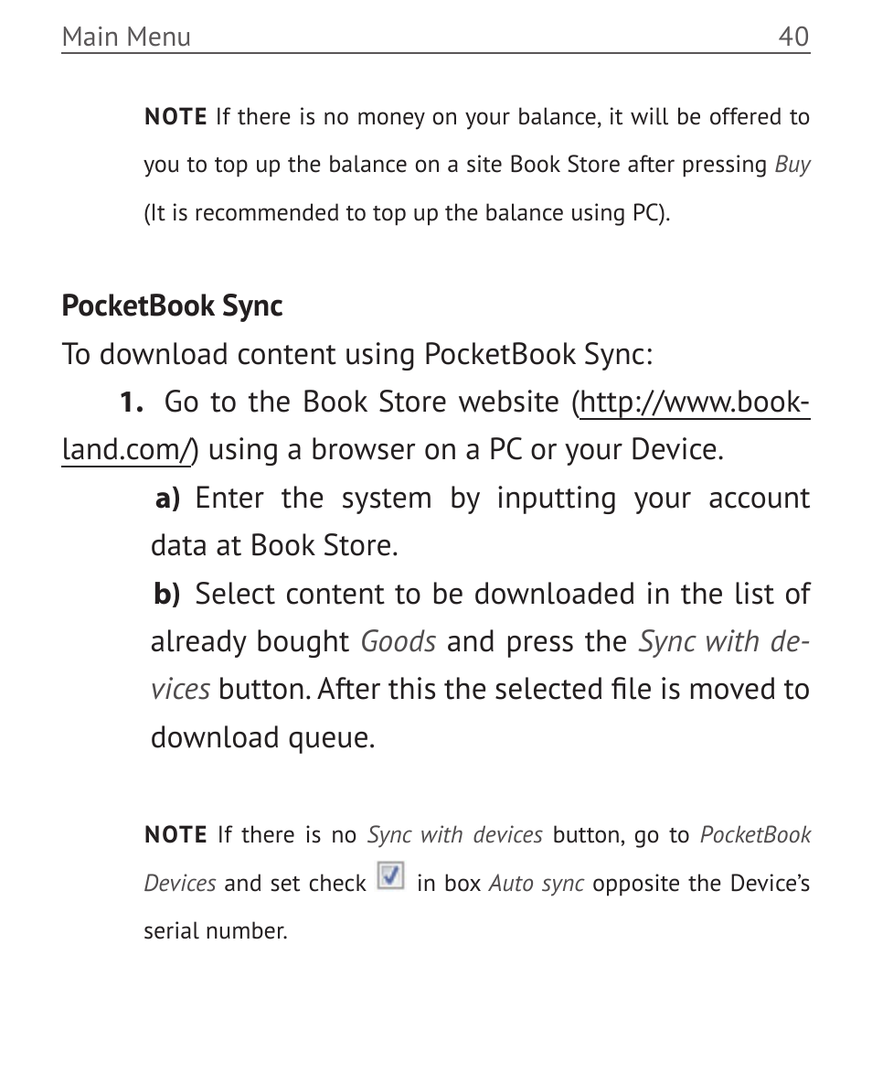 PocketBook Color Lux User Manual | Page 41 / 89