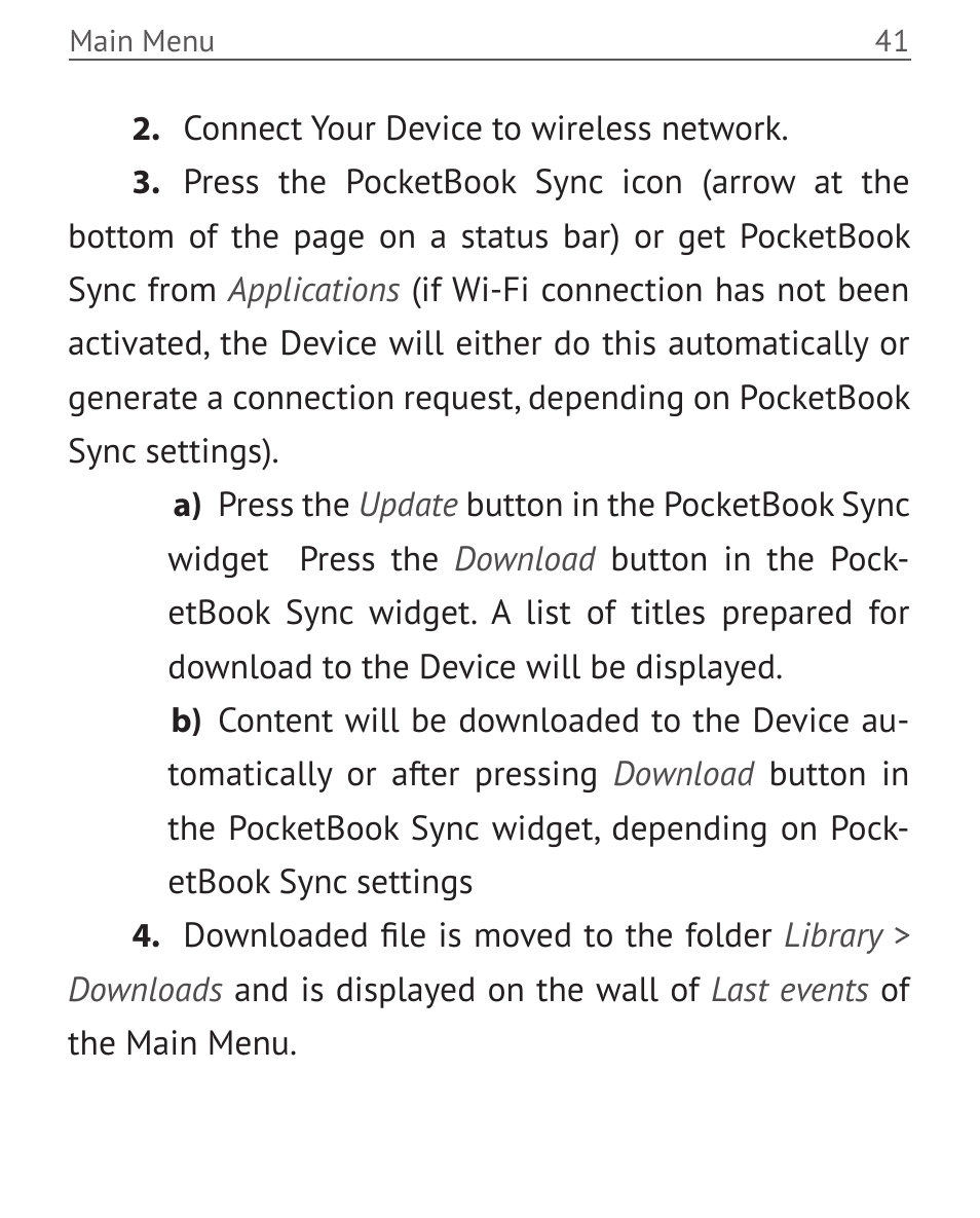 PocketBook Color Lux User Manual | Page 42 / 89