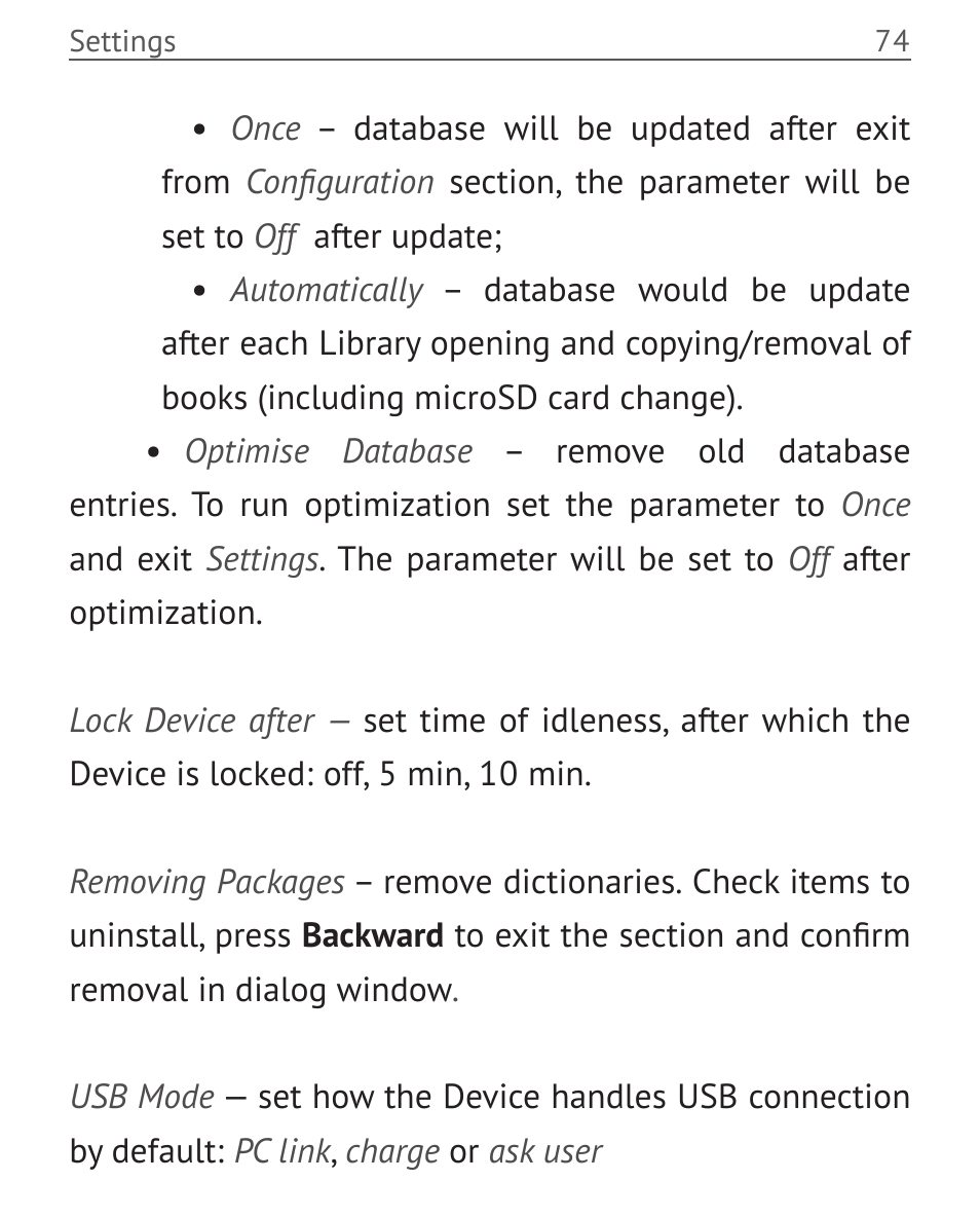 PocketBook Color Lux User Manual | Page 75 / 89