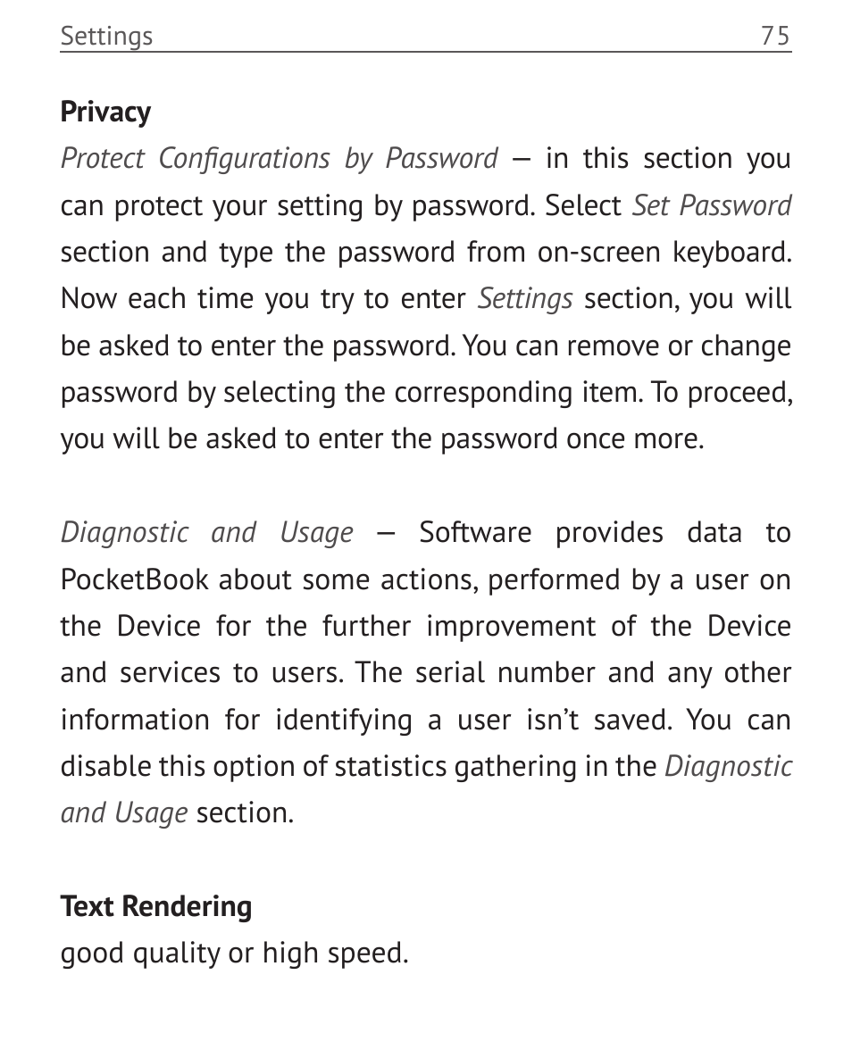 PocketBook Color Lux User Manual | Page 76 / 89