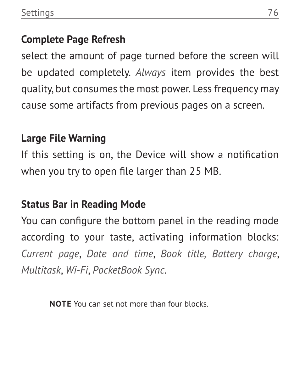 PocketBook Color Lux User Manual | Page 77 / 89