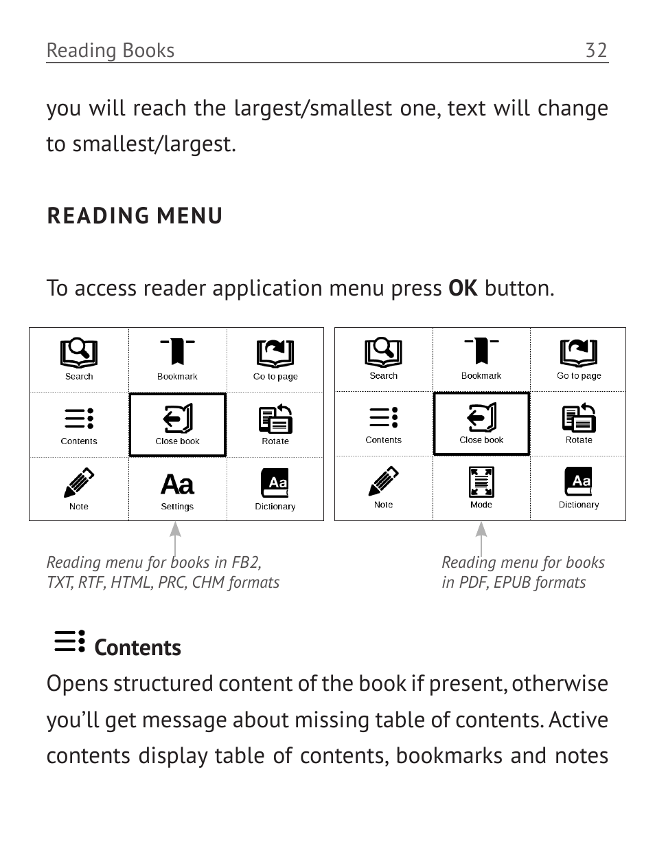 PocketBook Basic New 613 User Manual | Page 33 / 54