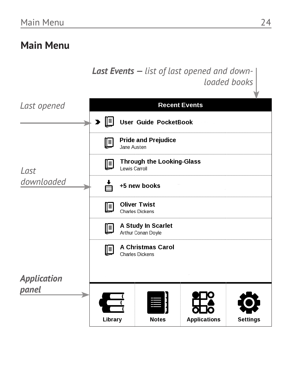 PocketBook Basic 611 User Manual | Page 25 / 64